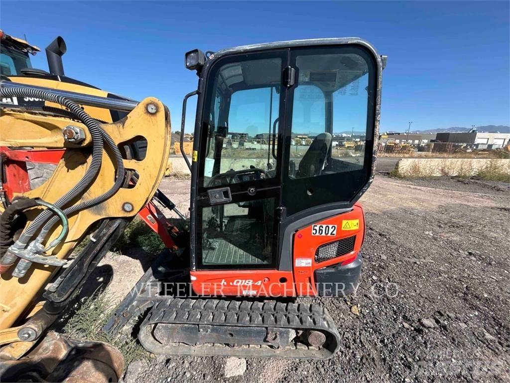 Kubota KX018-4 Pásová rýpadla