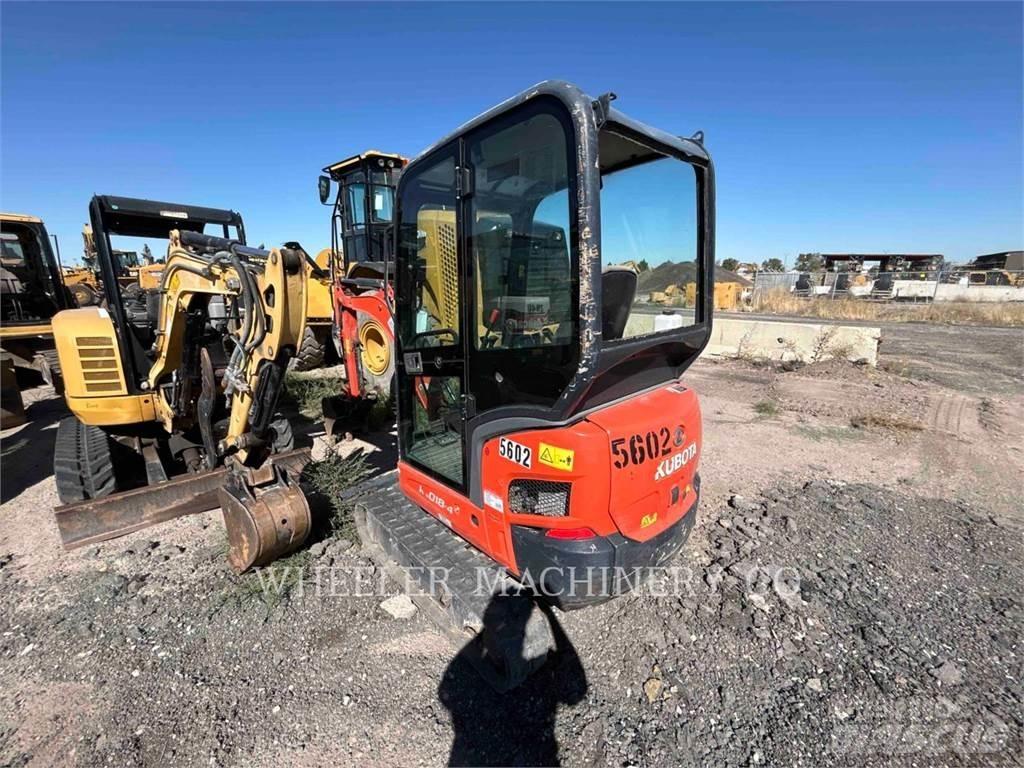 Kubota KX018-4 Pásová rýpadla