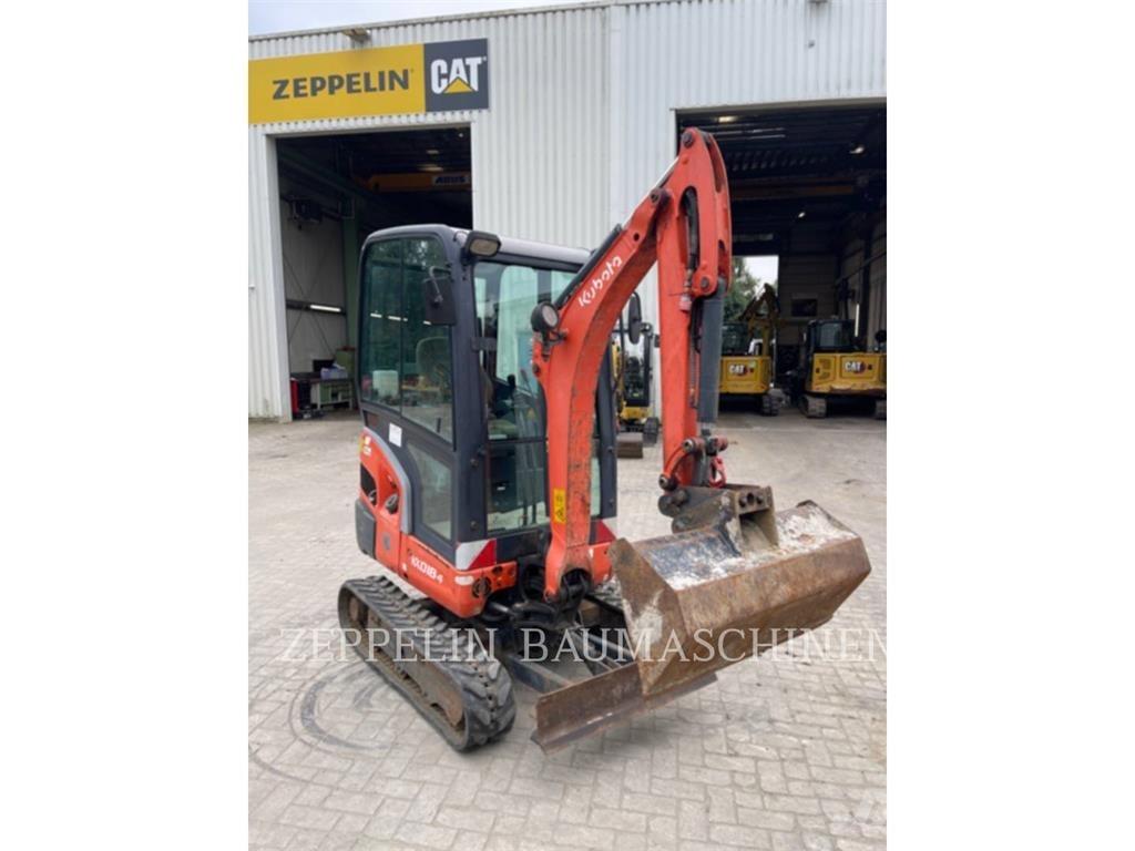 Kubota KX018-4 Pásová rýpadla