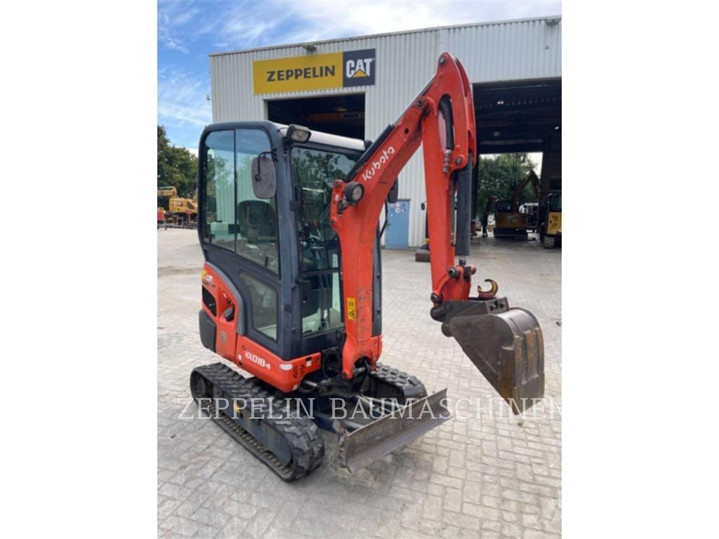 Kubota KX018-4 Pásová rýpadla