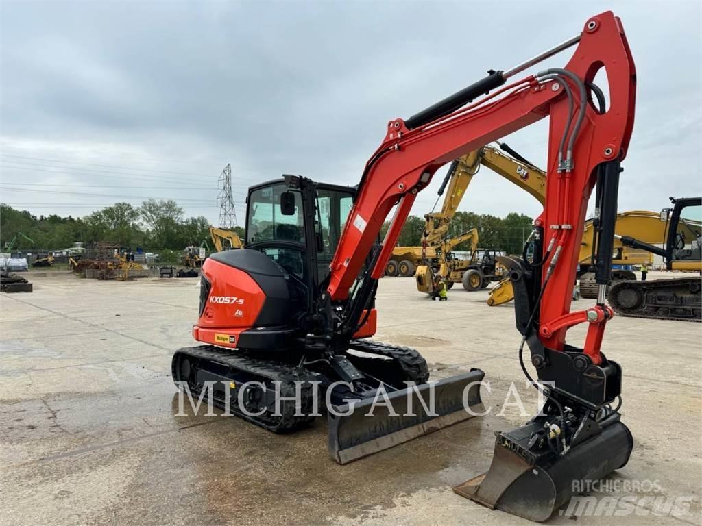 Kubota KX057-4 Pásová rýpadla