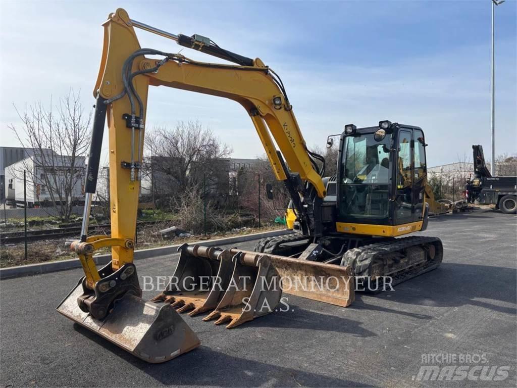 Kubota KX080.4 Pásová rýpadla