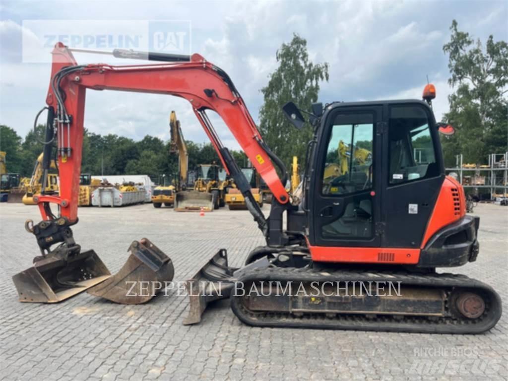 Kubota KX080-4 Pásová rýpadla