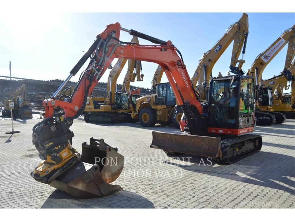 Kubota KX80 Pásová rýpadla
