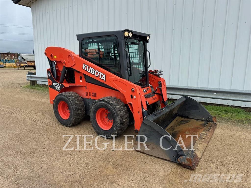 Kubota SSV75 Smykem řízené nakladače