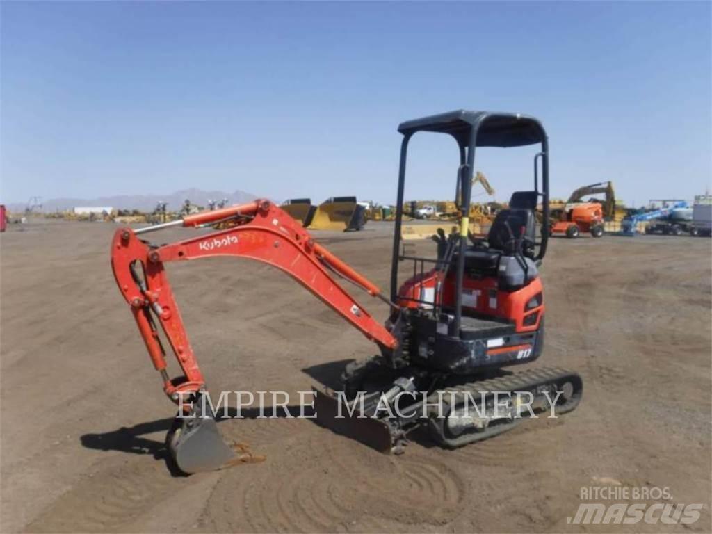 Kubota U17 Pásová rýpadla