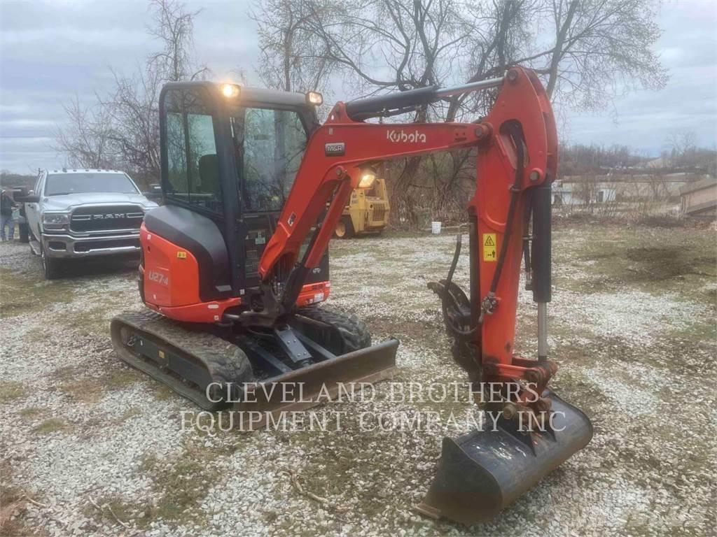 Kubota U27-4 Pásová rýpadla