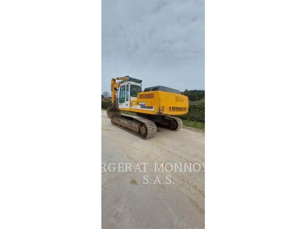 Liebherr R934B Pásová rýpadla