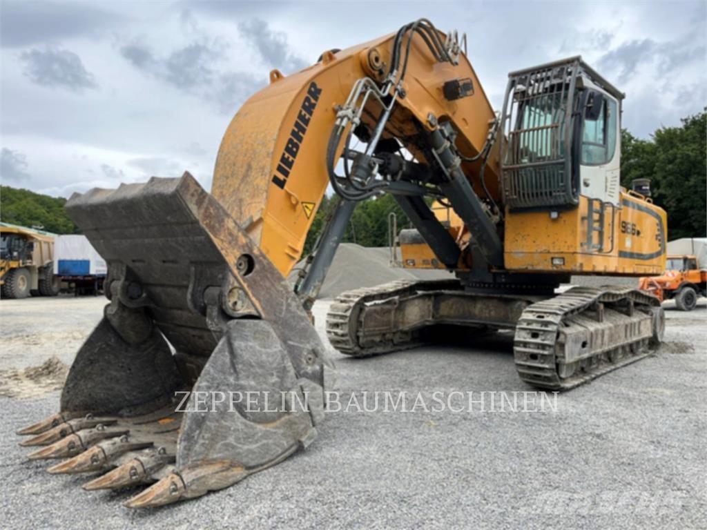 Liebherr R966 Pásová rýpadla