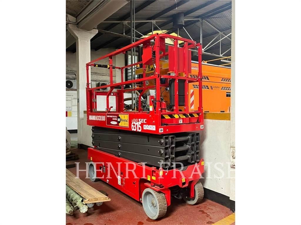 Manitou BF S.A. 100SEC Nůžková zvedací plošina