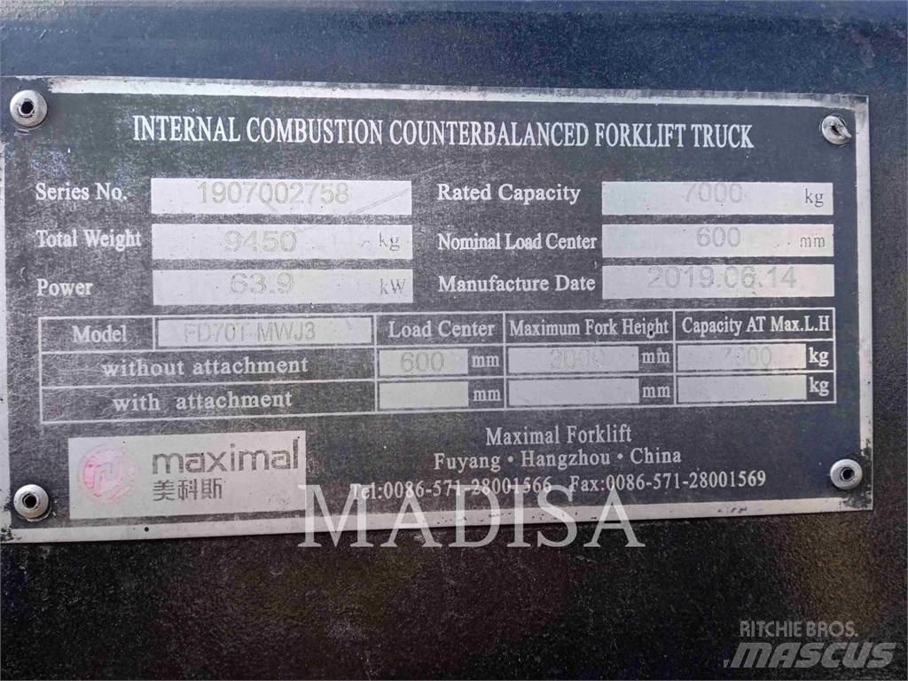 MAXI-LIFT FD70T-MWJ3 Další