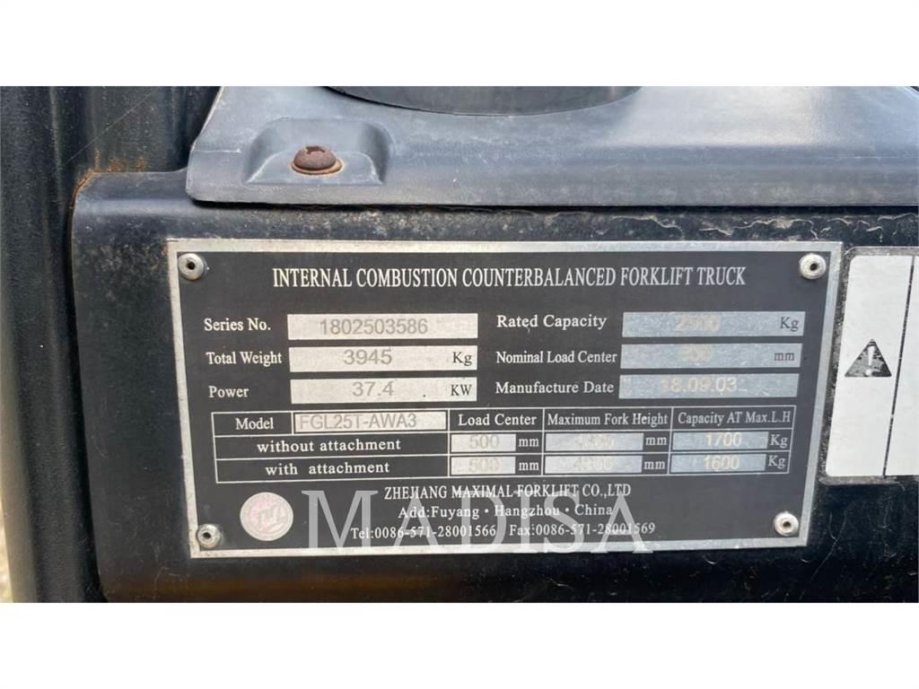 MAXI-LIFT FGL25T-WA3 Další