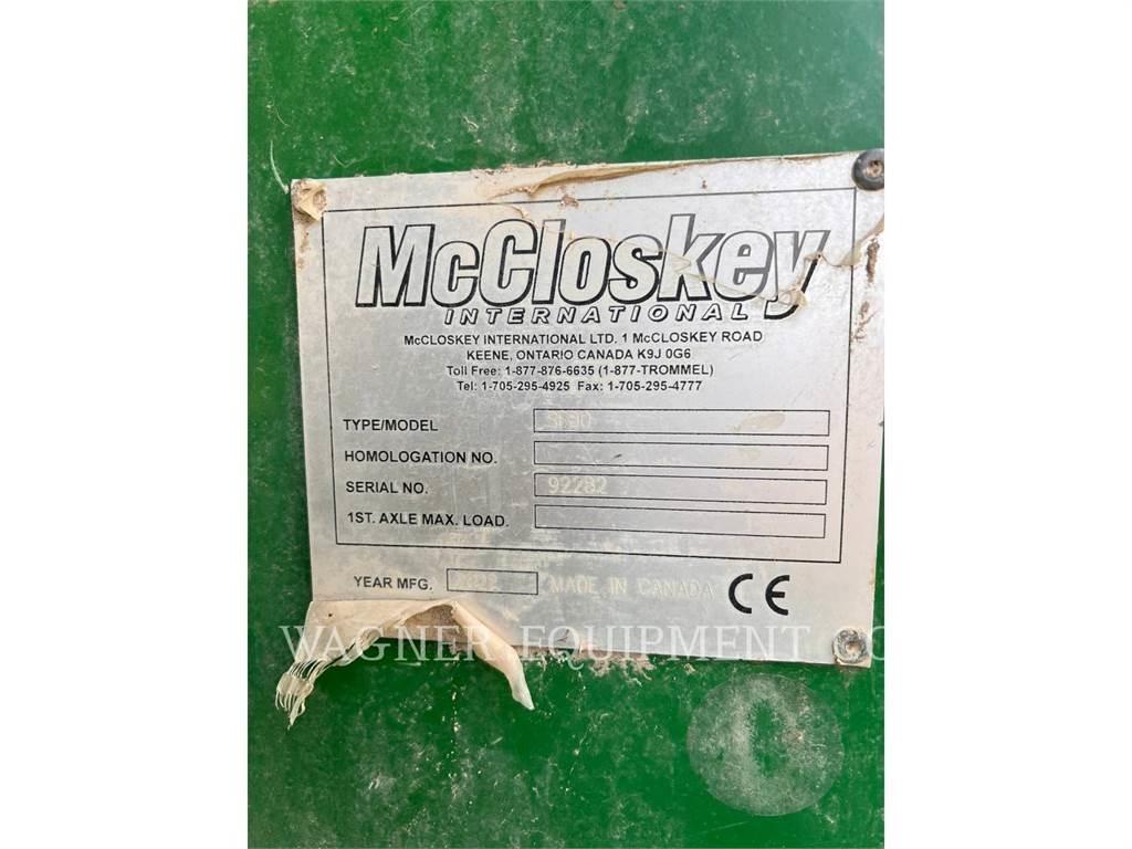 McCloskey SF80 Drtící zařízení