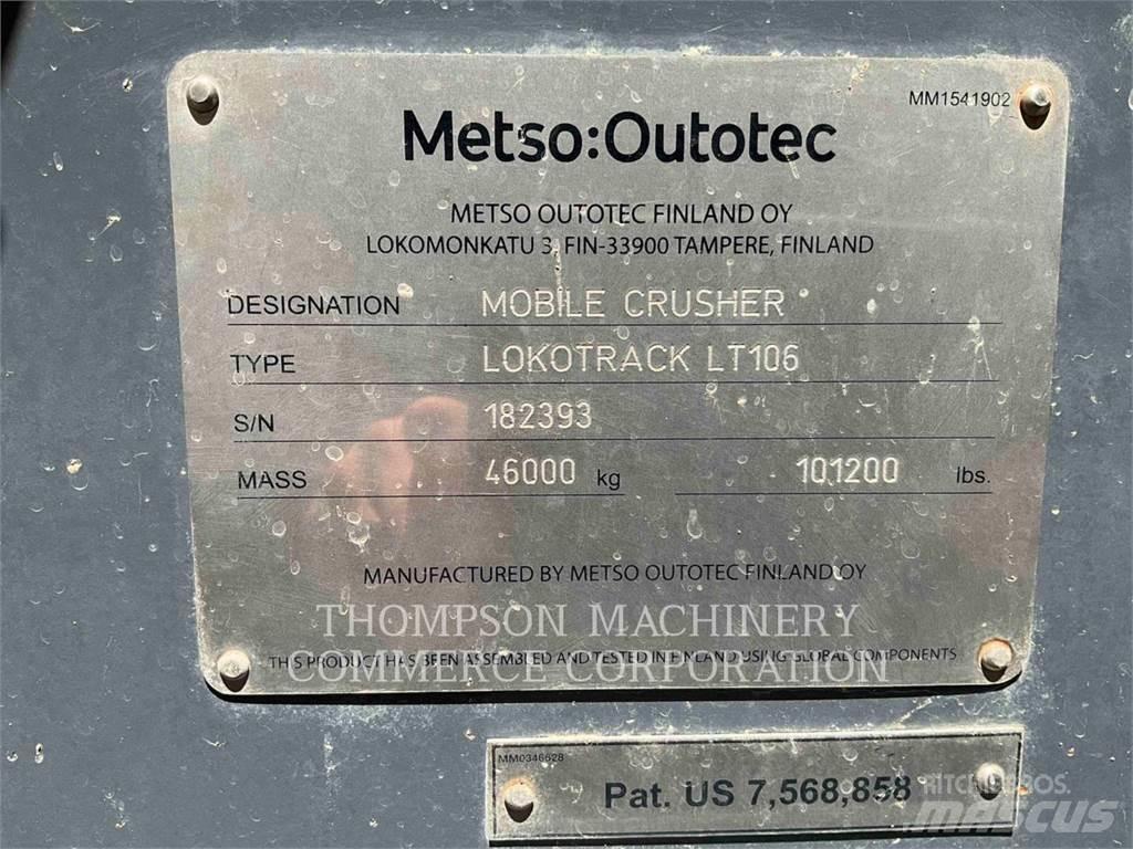 Metso LT106 Mobilní drtiče