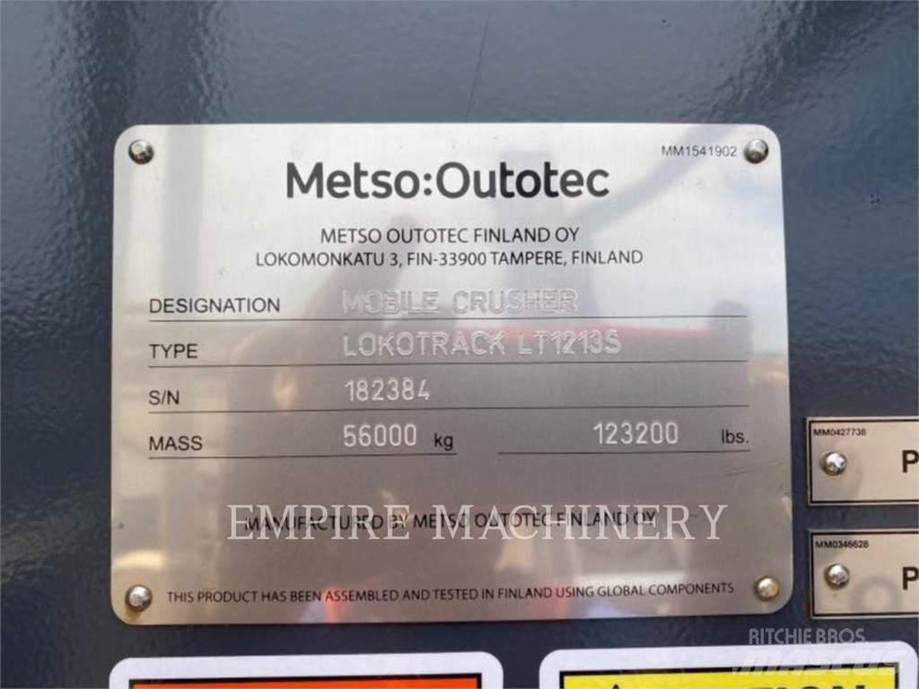 Metso LT1213S Mobilní drtiče