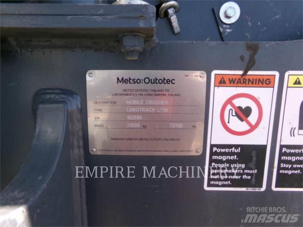 Metso LT96 Mobilní drtiče
