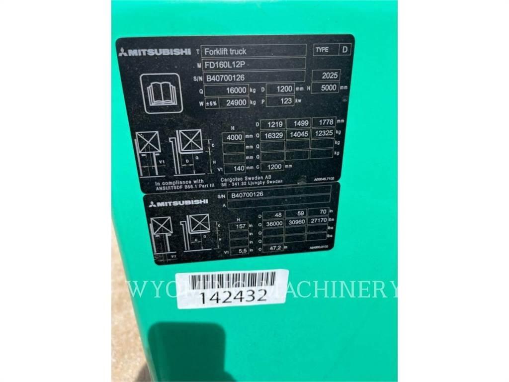 Mitsubishi FD160L12P Dieselové vozíky