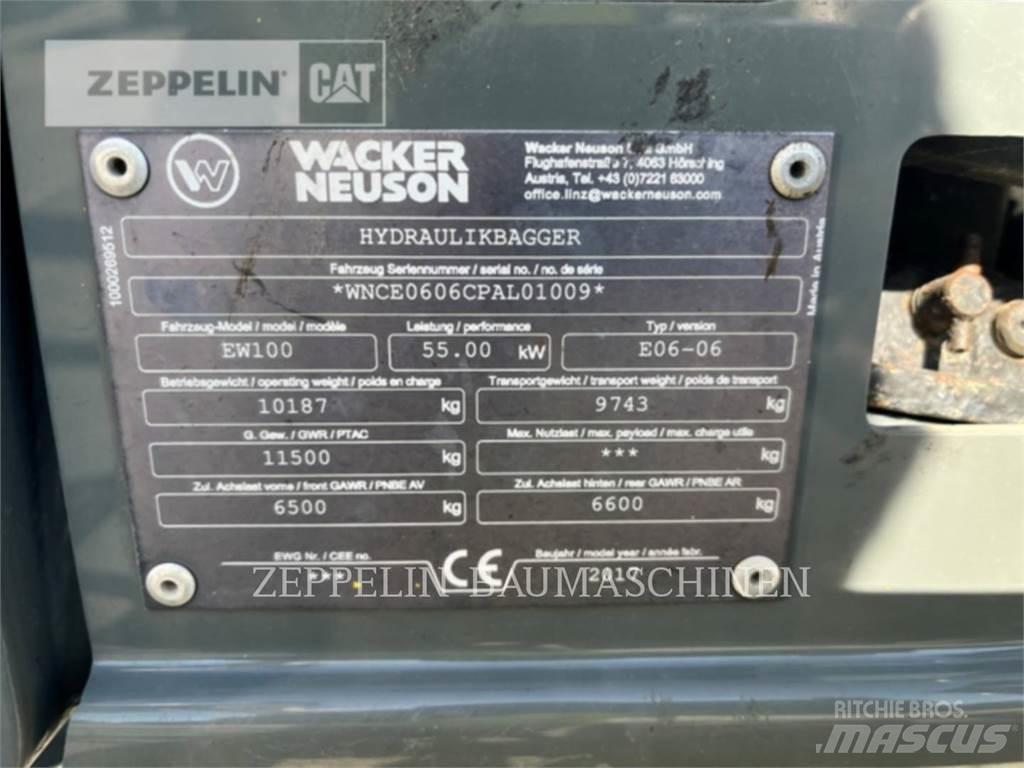 Neuson EW100 Kolová rýpadla