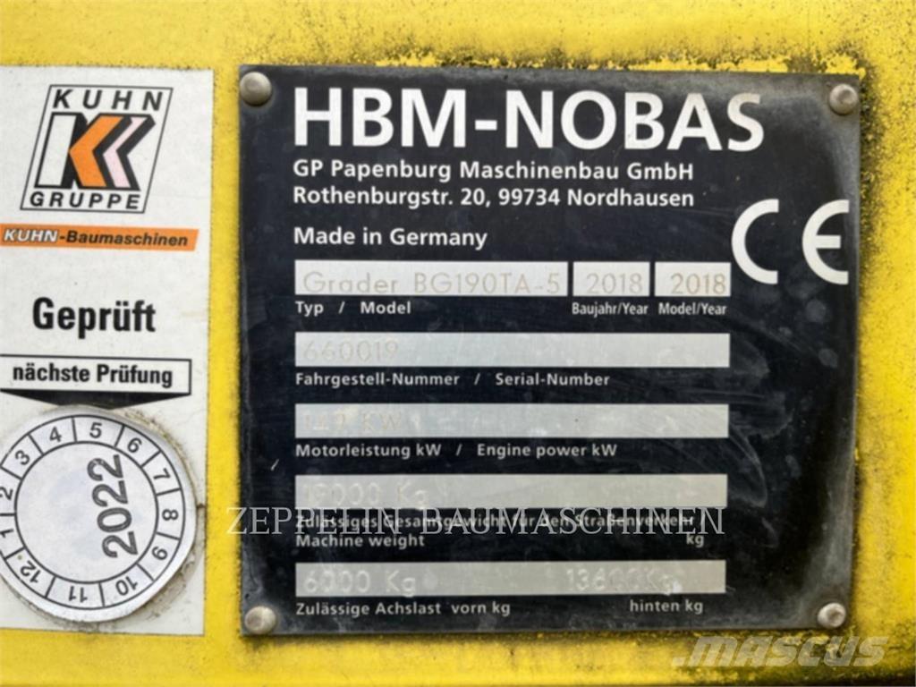 Nobas GMBH BG190T/TA- Grejdry