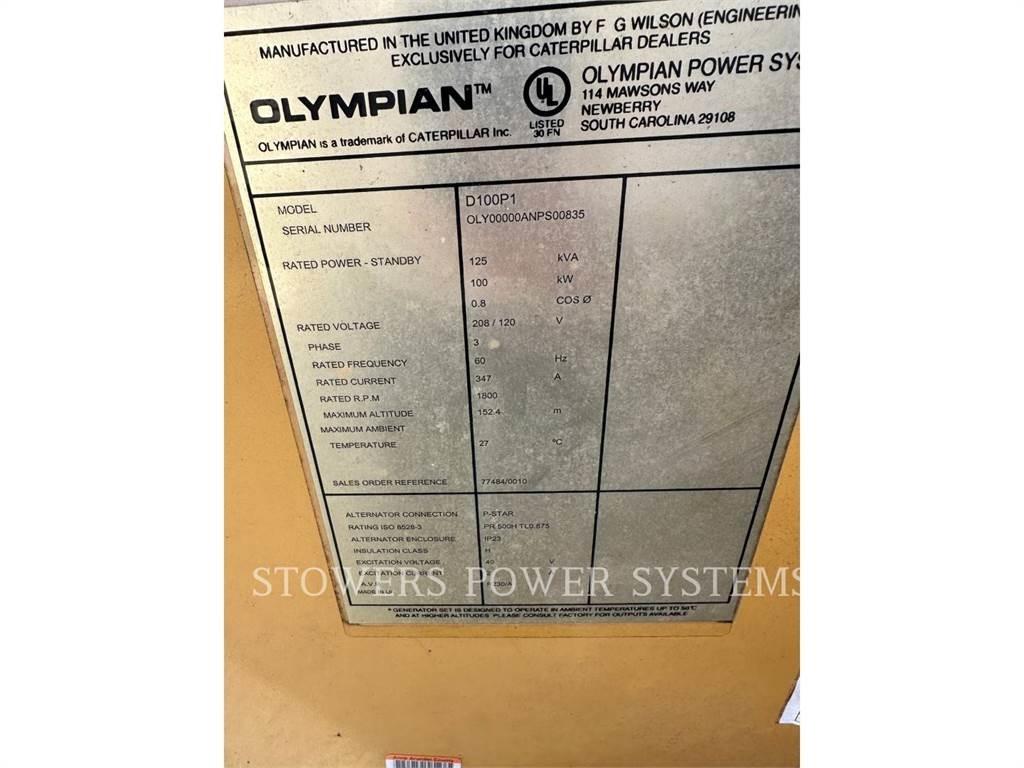 Olympian D100P1 Naftové generátory