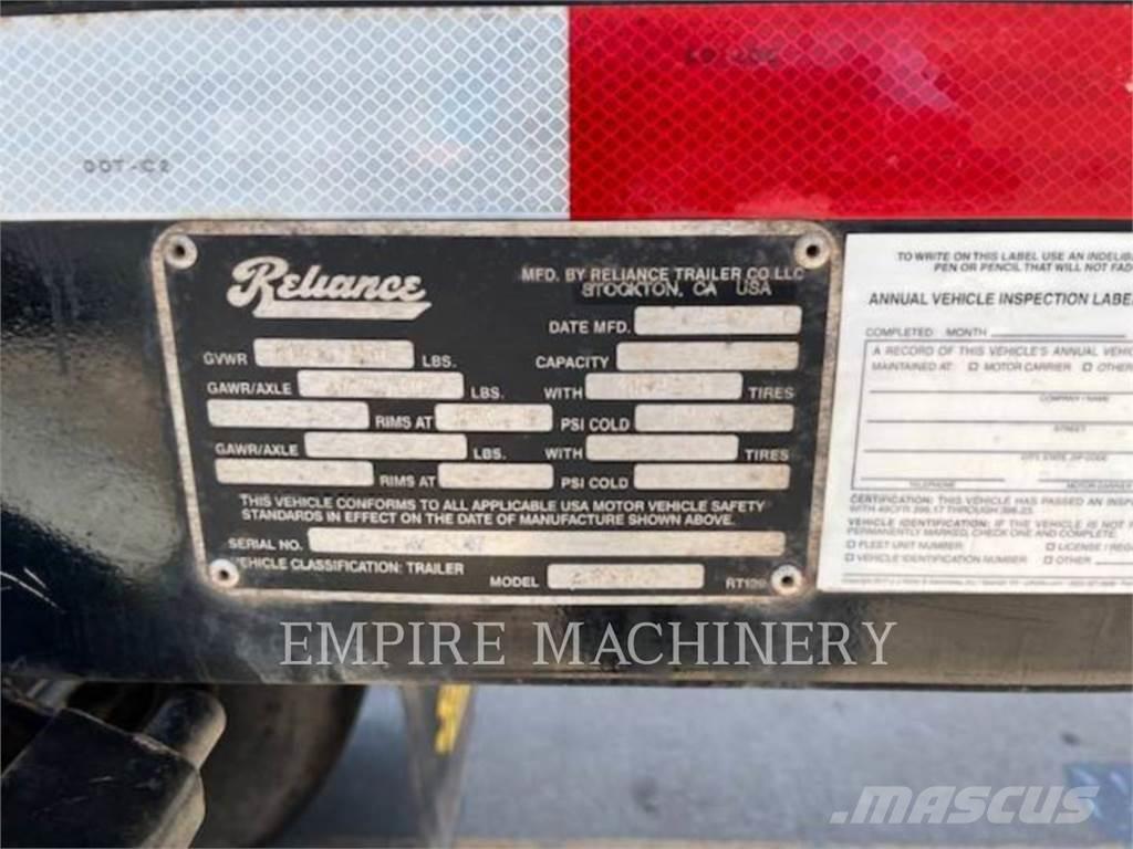  RELIANCE TRANSFER Další přívěsy
