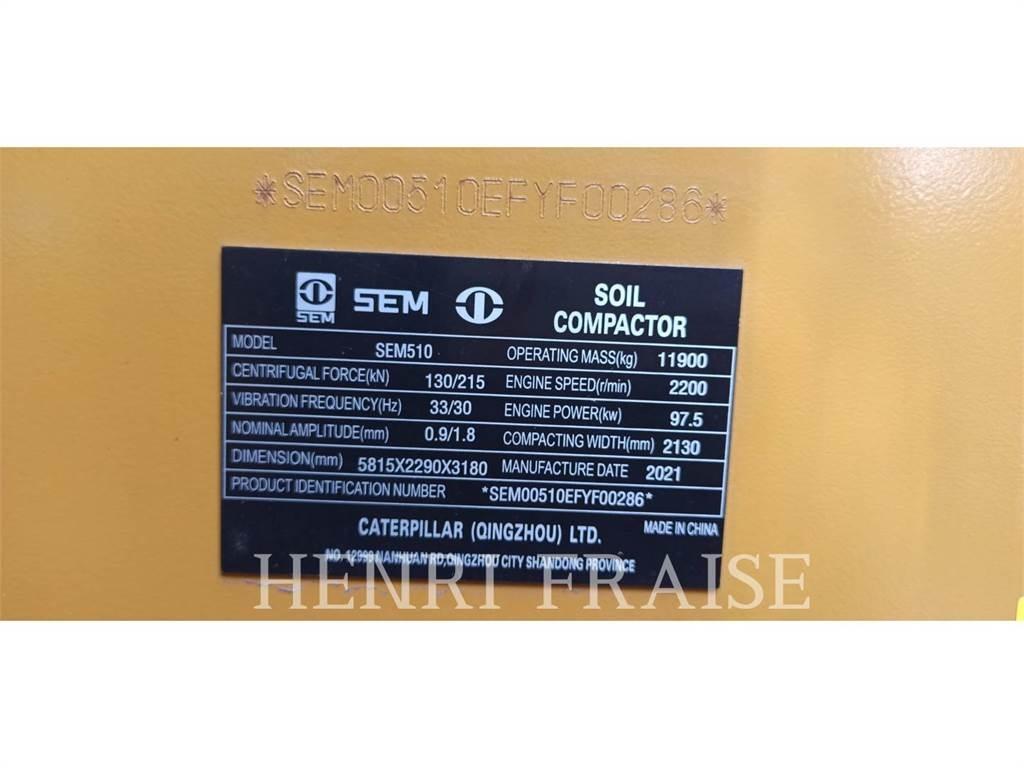 SEM MACHINERY 510 Půdní kompaktory