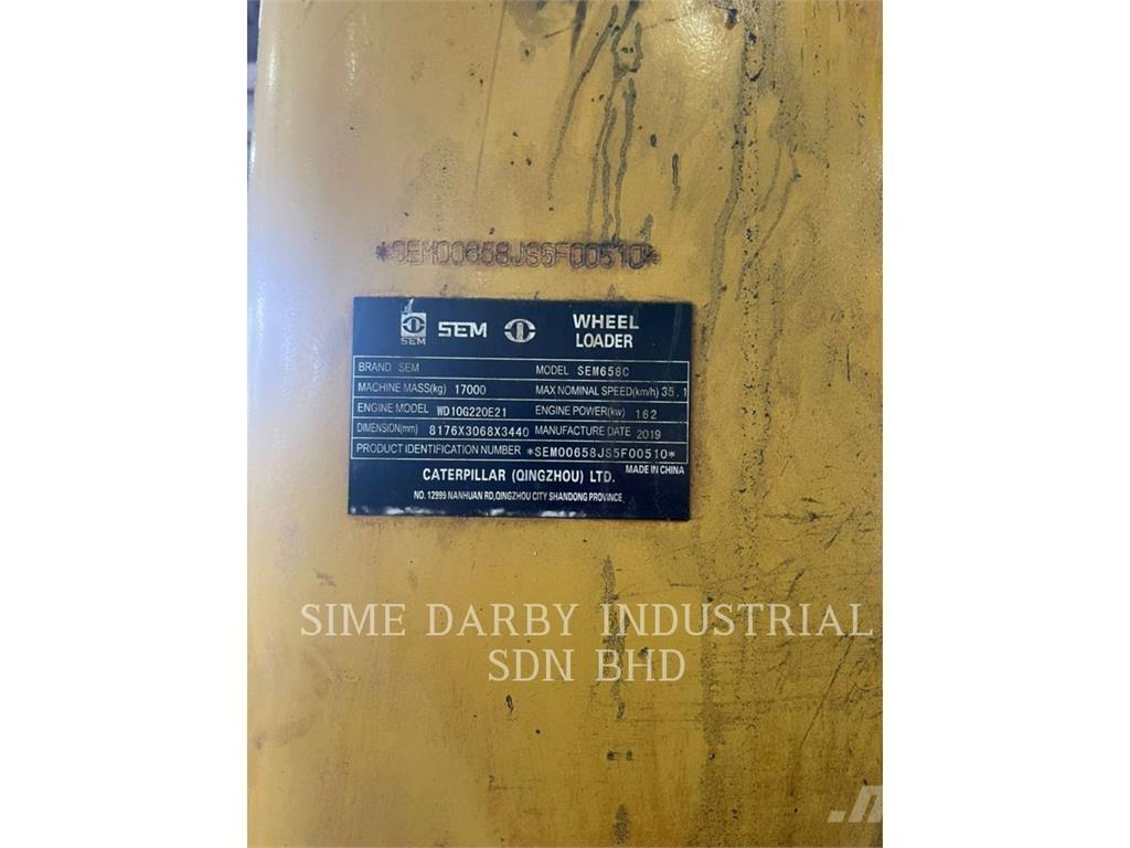 SEM MACHINERY SEM 658C Kolové nakladače