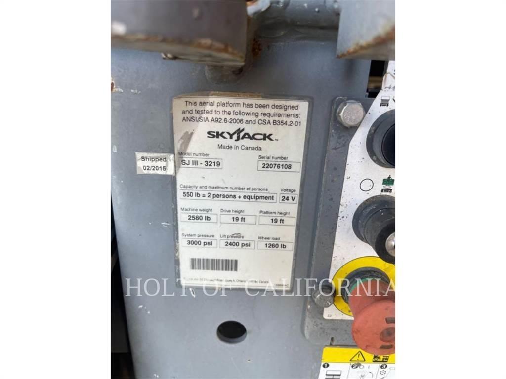 Skyjack SCISSOR 19 Nůžková zvedací plošina