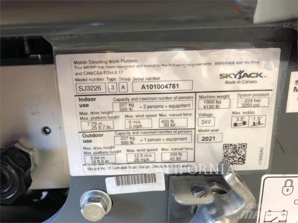 Skyjack SCISSOR26N Nůžková zvedací plošina