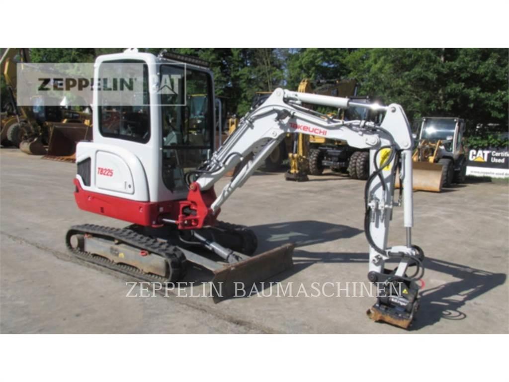 Takeuchi TB225 Pásová rýpadla