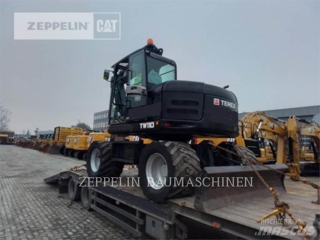 Terex TW110 Kolová rýpadla