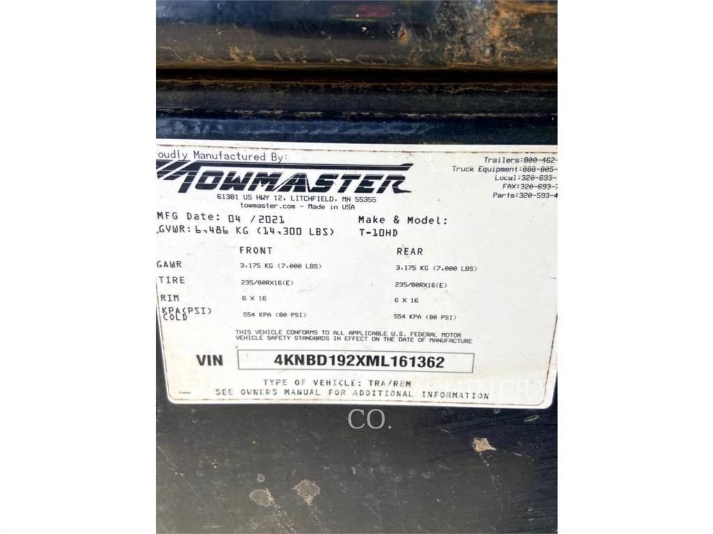 TOWMASTER T-10DH Další přívěsy