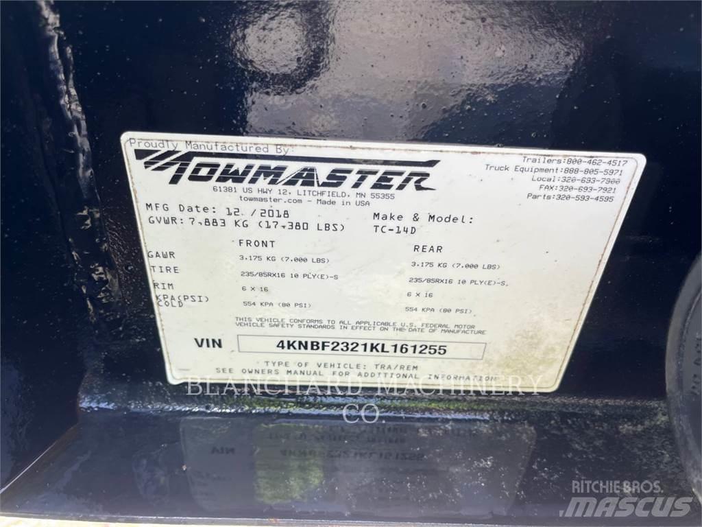 TOWMASTER TC-14D Další přívěsy