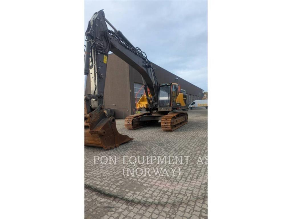 Volvo EC380 Pásová rýpadla