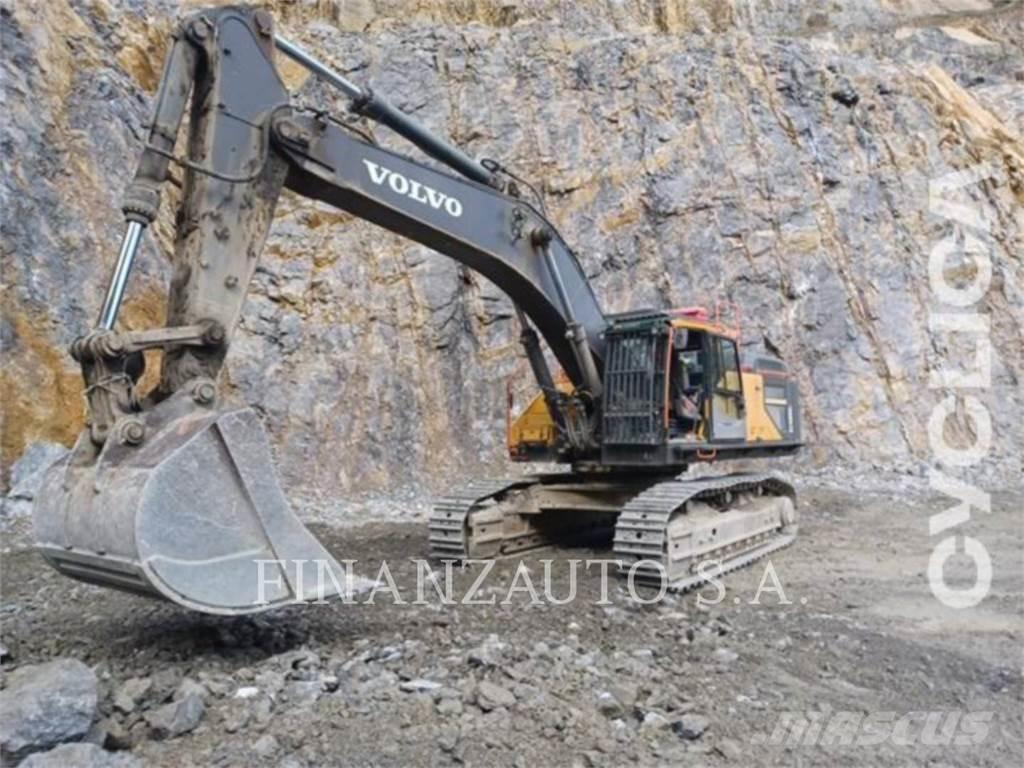 Volvo EC480EL Pásová rýpadla