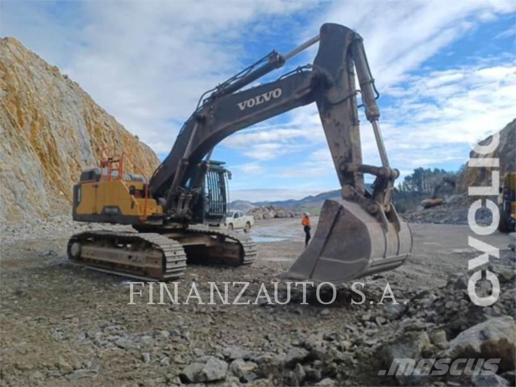 Volvo EC480EL Pásová rýpadla