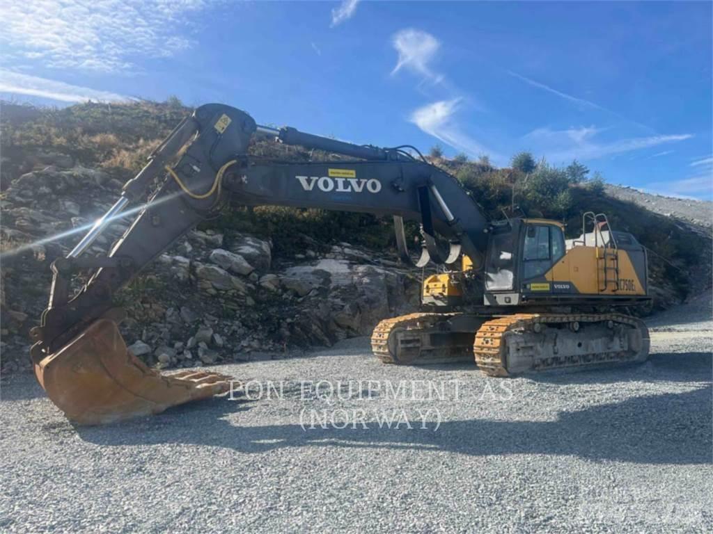 Volvo EC750 Pásová rýpadla