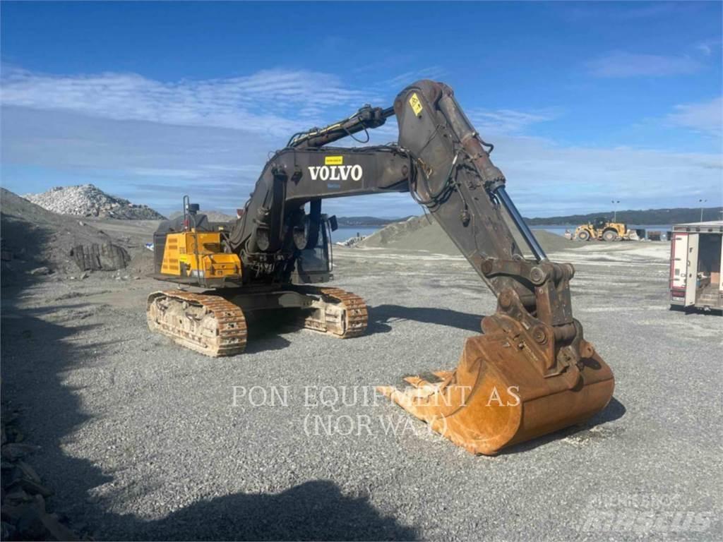 Volvo EC750 Pásová rýpadla