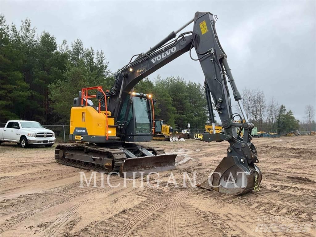 Volvo ECR145EL Pásová rýpadla
