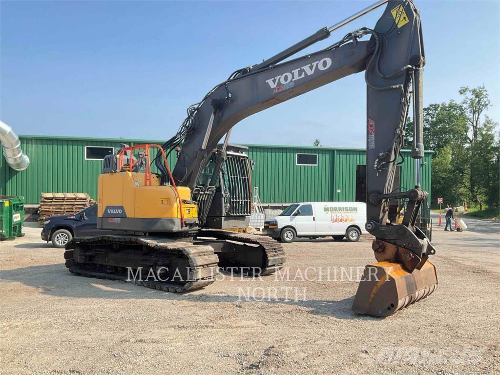 Volvo ECR235EL Pásová rýpadla