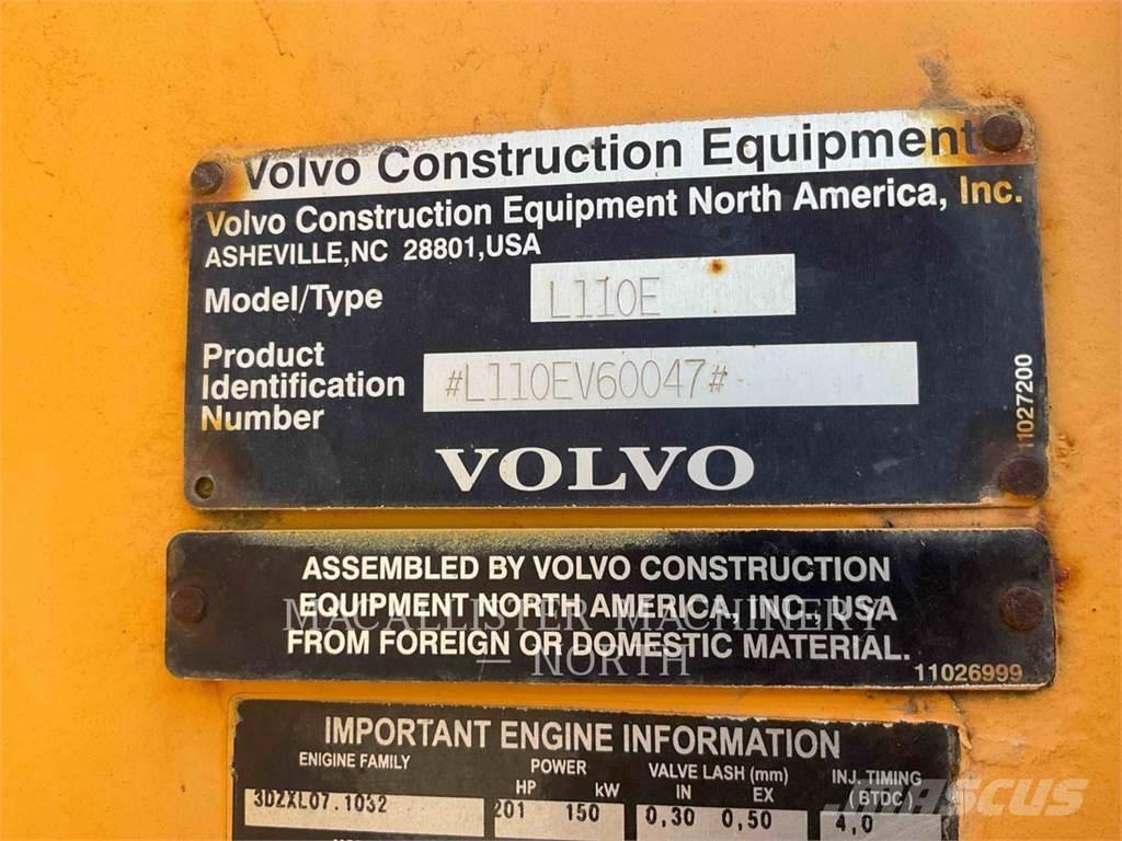 Volvo L110E Kolové nakladače