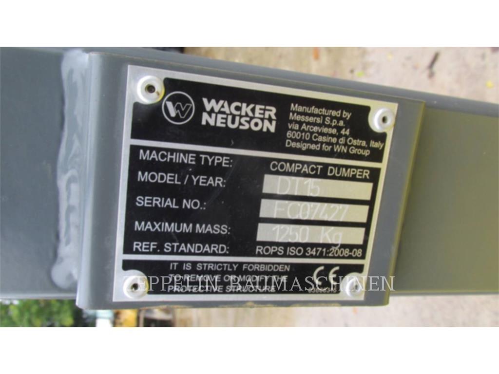 Wacker DT15 Kloubové dempry