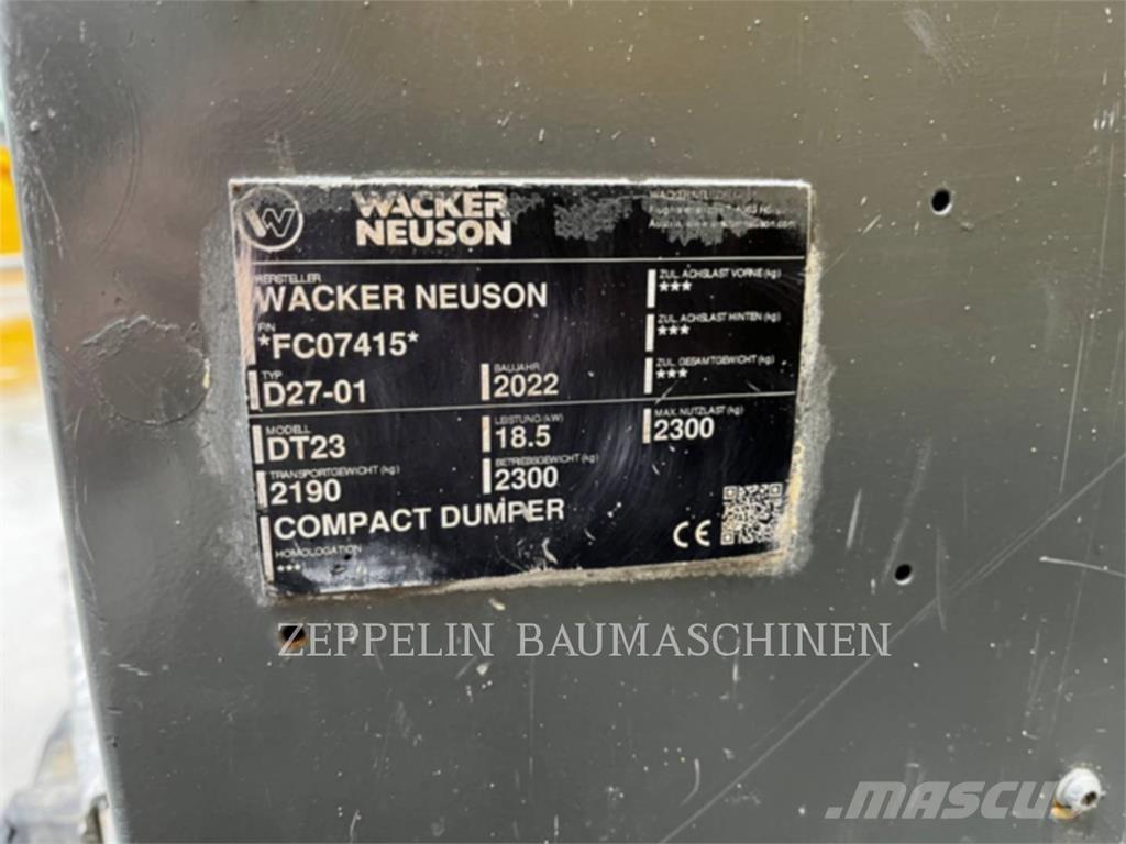 Wacker DT23 Kloubové dempry