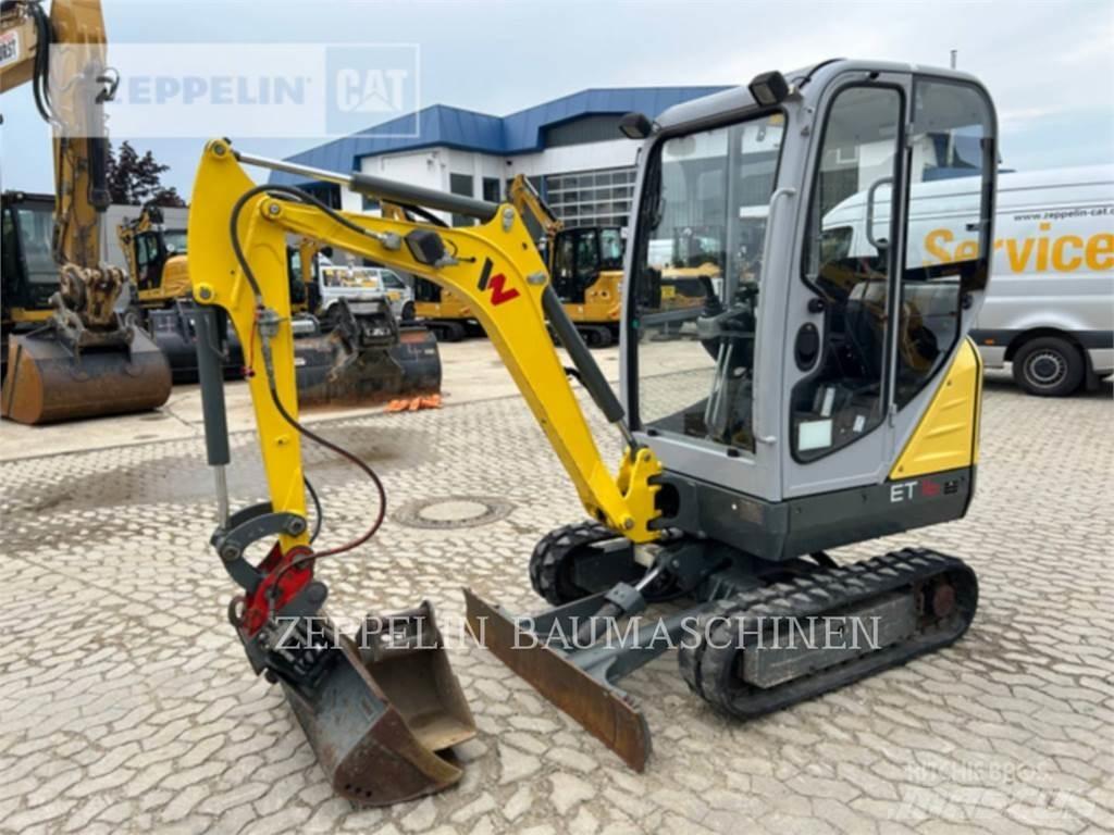 Wacker ET16 Pásová rýpadla