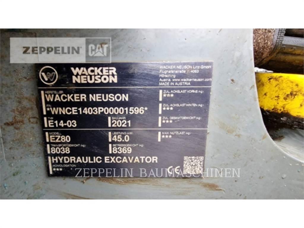 Wacker EZ80 Pásová rýpadla
