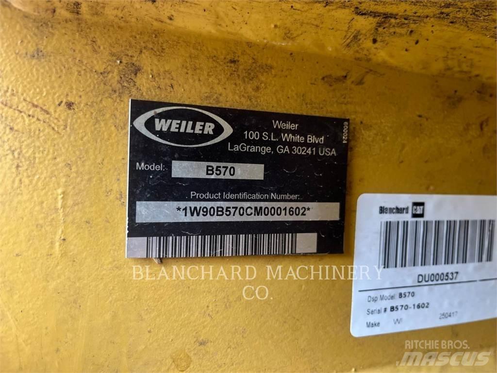 Weiler B570 Kácecí harvestory