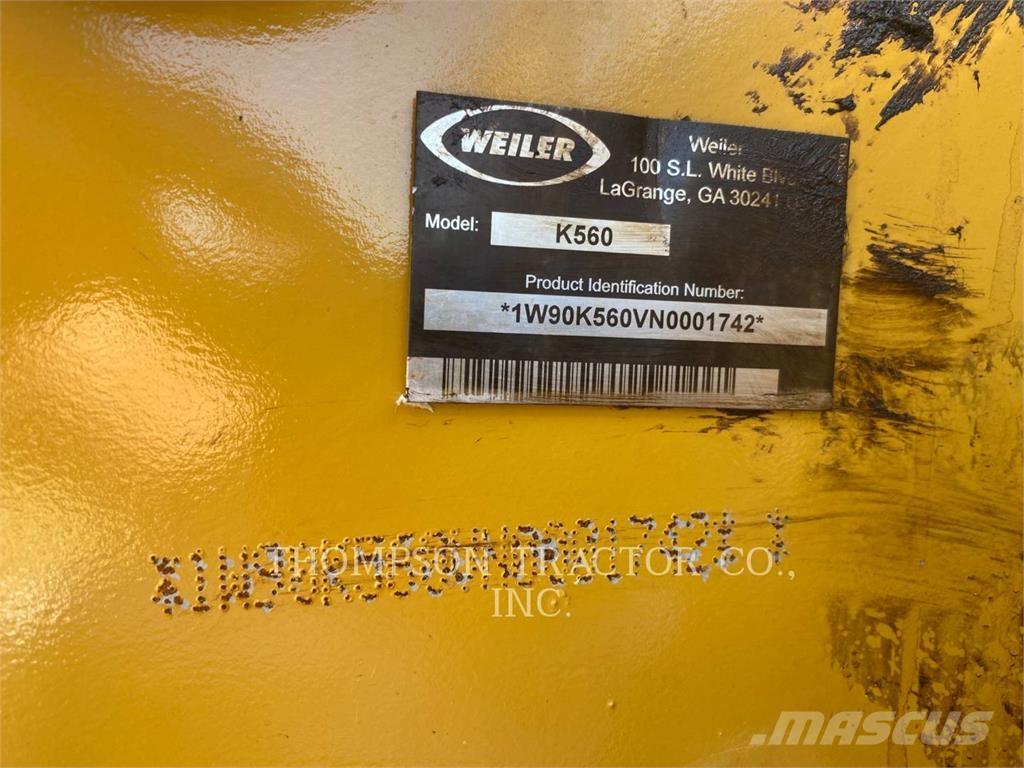Weiler K560FV Lesní nakladače