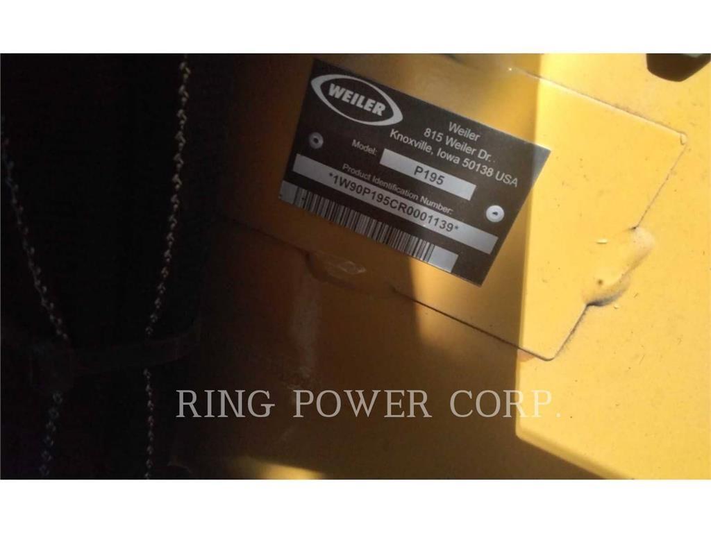 Weiler P195 Recyklátory asfaltu