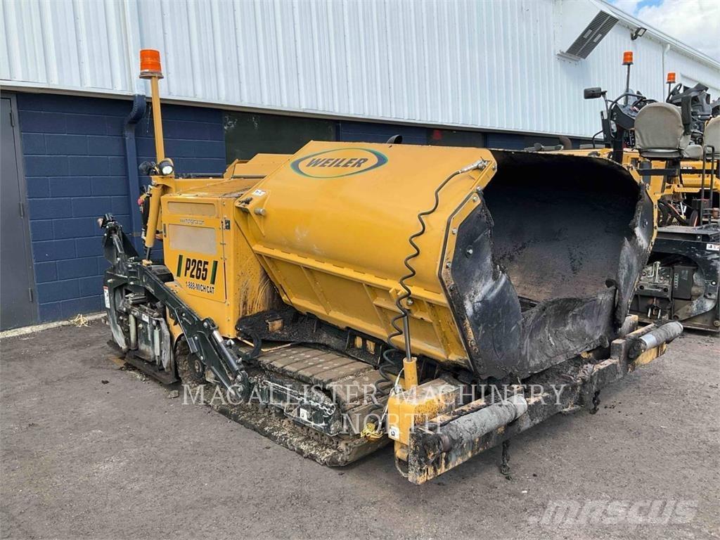 Weiler P265 PAVER Finišery