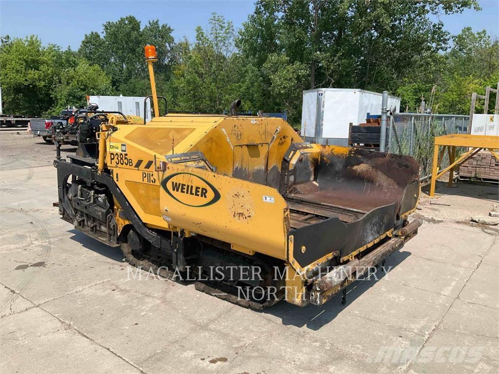 Weiler P385 PAVER Finišery